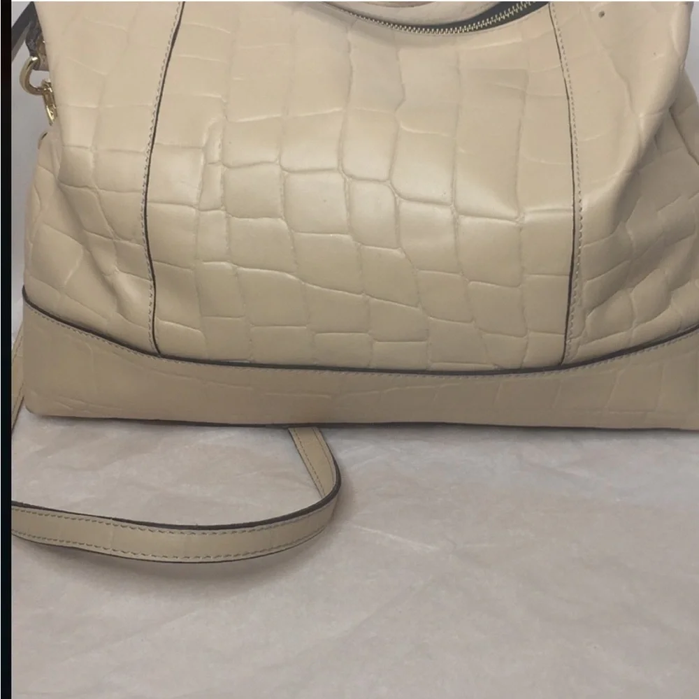 Albert Bellucci Genuine Croc embossed leather